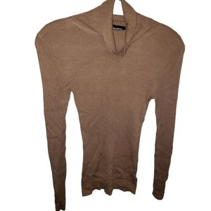 Express Fitted Ribbed Turtleneck XS